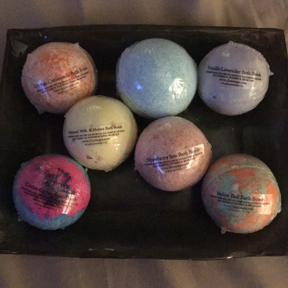 Bath bomb set